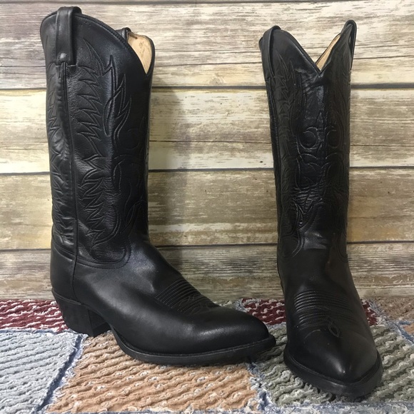 Tony Lama Other - Tony Lama Cowboy Boots Men’s Black r11/23